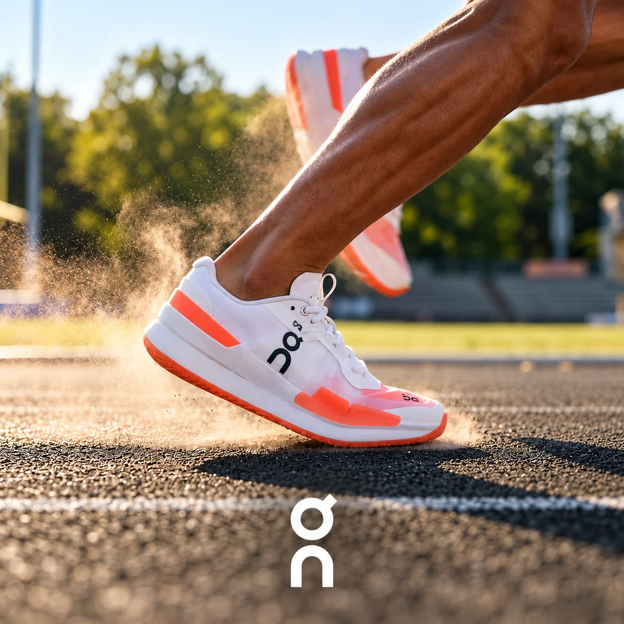 On sneakers